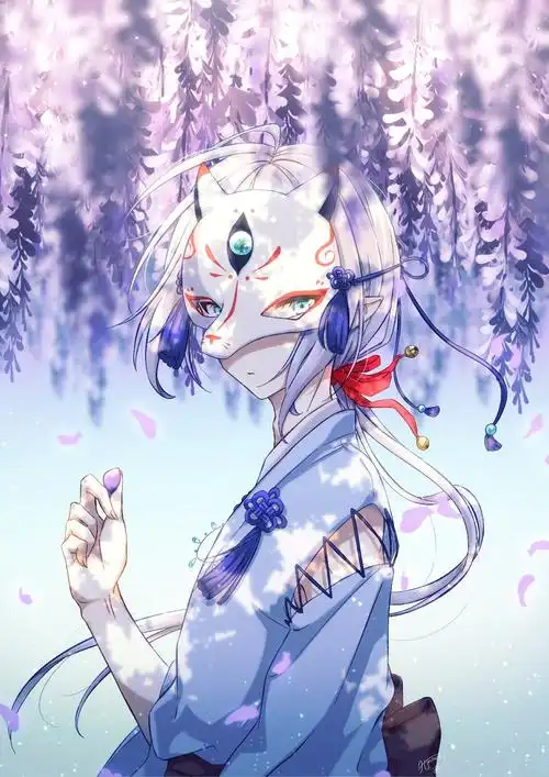 p站美图推荐狐狸面具特辑