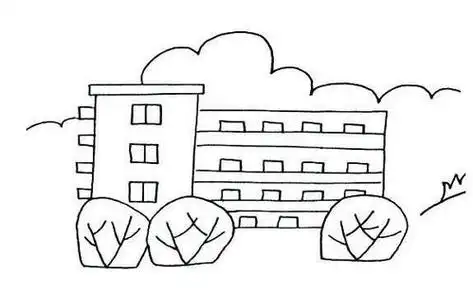 怎么画楼房简笔画酷知经验网房子简笔画图片大全房子怎么画