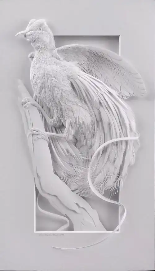 纸质动物的浮雕你见过吗?