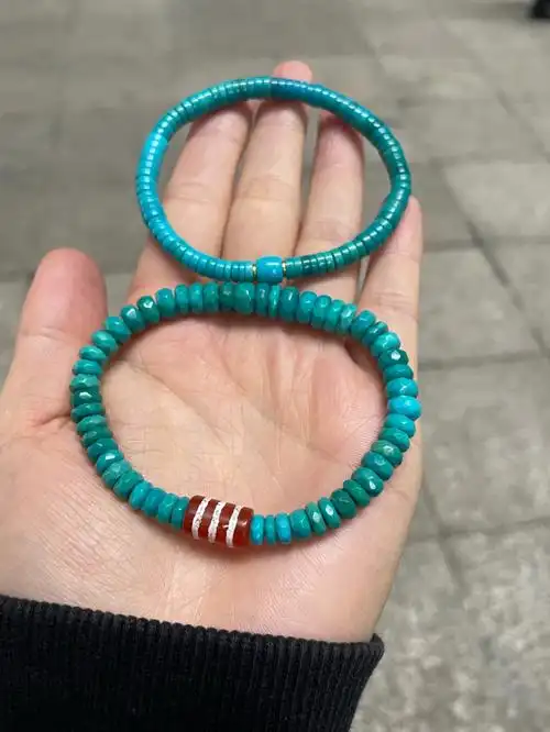 绿松石手串两条