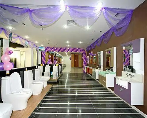 建材展厅氛围布置折纸