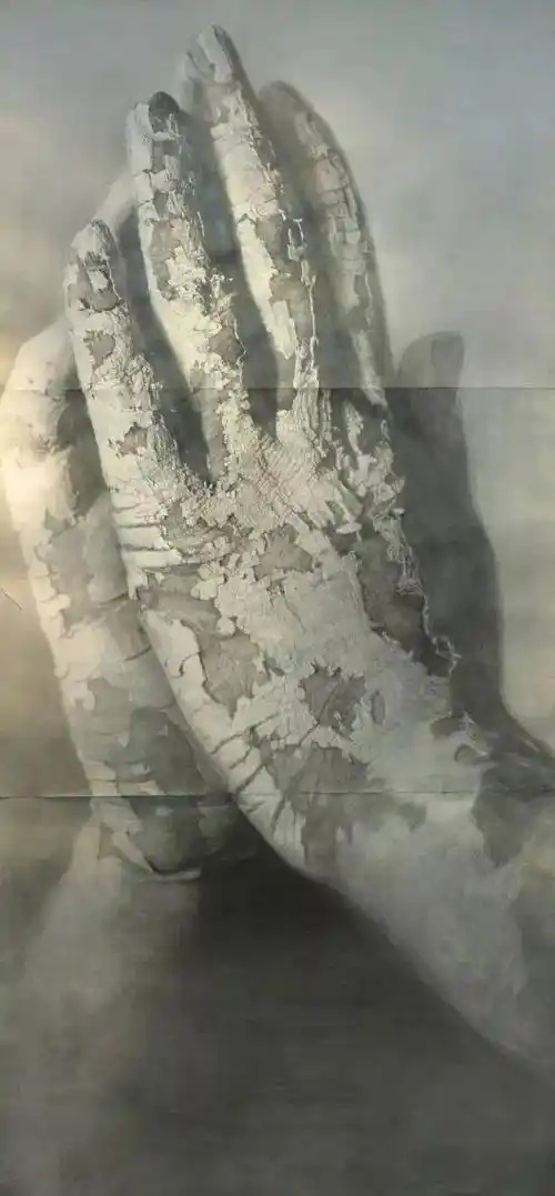 王子毓2012年140x160cm《798写生》亓馨莹风景篇//静物篇精微素描留校