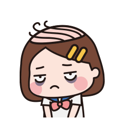 秃头少女系列表情包