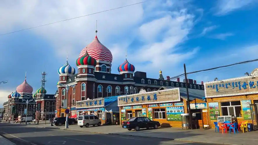 内蒙古边境小镇室韦被央视评为中国十大最美小镇的室韦与俄罗斯仅一河