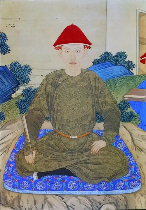 雍正(胤禛)青年常服像