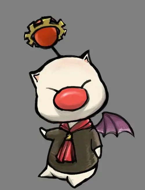 最终幻想14玩家浅谈萌物 萌爆了的莫古力