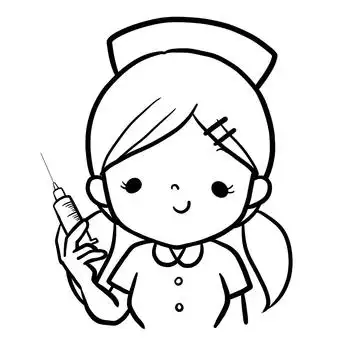 免费的剪贴画:医学生 外科 女医生 福利 护士 - 857331 |illustac