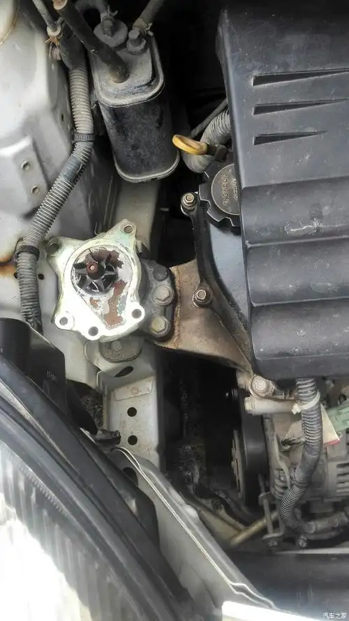 【图】自己动手更换水泵成功!_熊猫经典论坛_汽车之家论坛