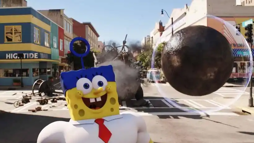 海绵宝宝历险记海绵出水动画电影桌面壁纸图片第7张