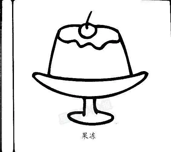 画果冻简笔画画法果冻简笔画画法果冻怎么画简笔画果冻简笔画步骤教你