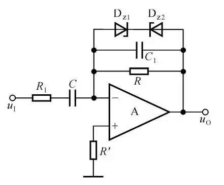 847方波放大电路微分运算电路