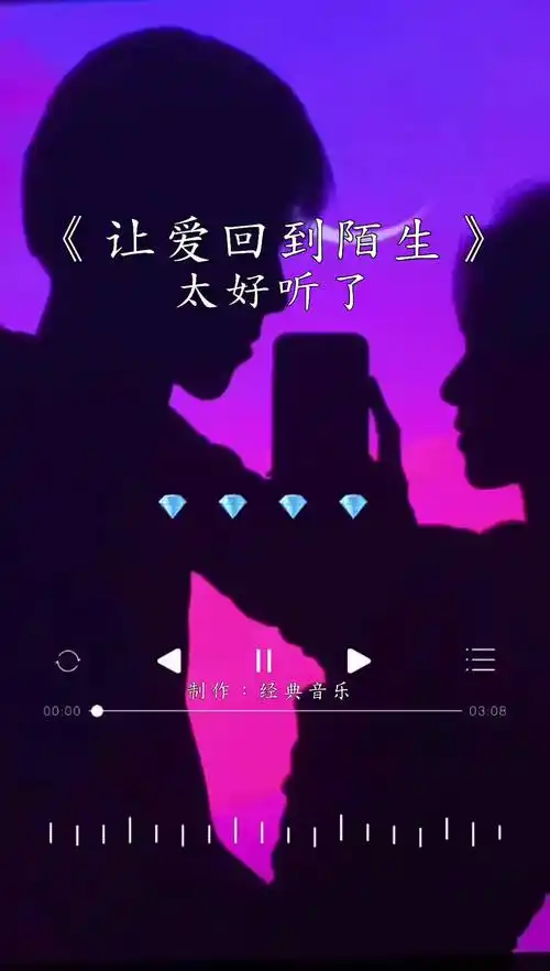 忘了吧那风吹和雨打忘了吧满眼的泪花让爱回到陌生经典老歌唱歌抖