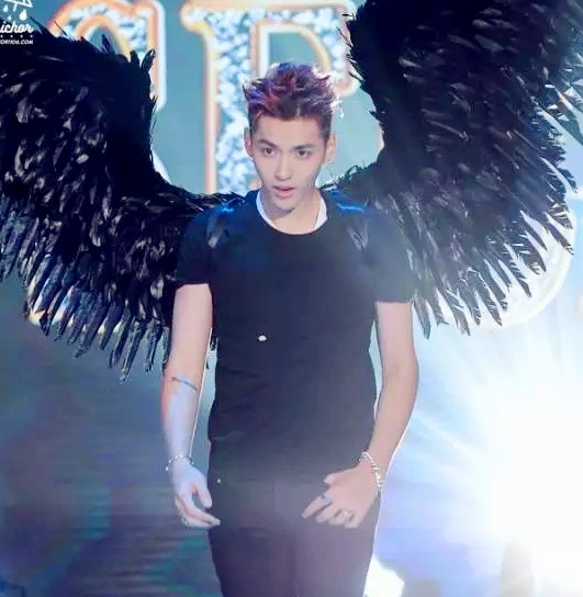 吴亦凡维秘翅膀《快本》首秀,美到发光!网友:我要看三遍!