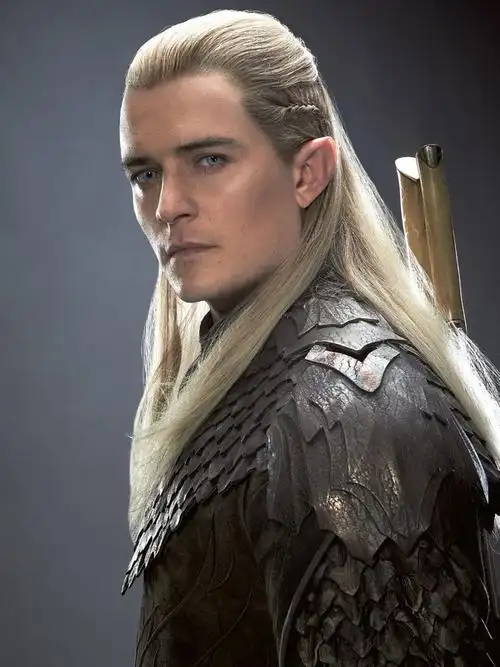 莱戈拉斯精灵王子霍比特人精灵王原画头像参考cg头像游戏插画五官参考