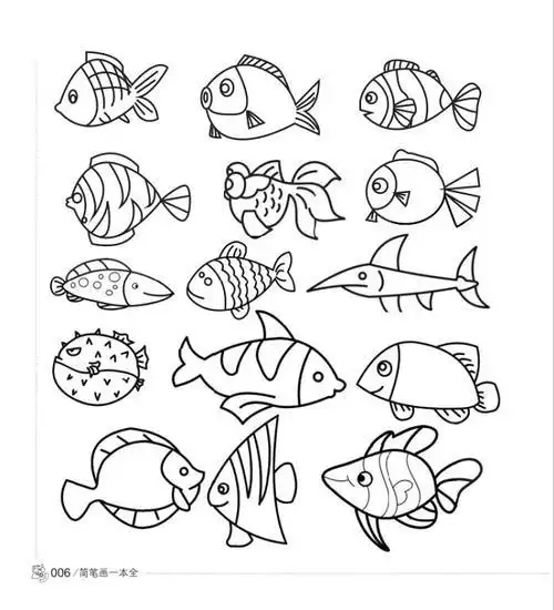 儿童画画书简笔画一本全3-6-9-12岁儿童简笔画大全5000例入门教材书