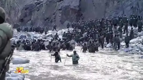 央视曝光中印加勒万河谷冲突现场