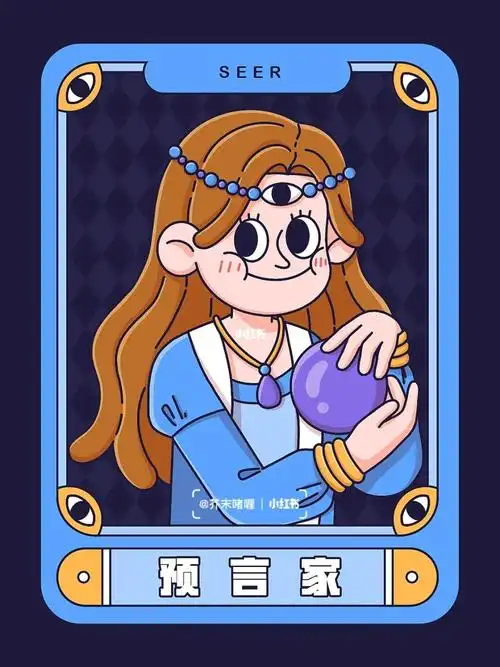 狼人杀卡牌设计预言家