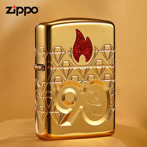 zippozippo打火机原装之宝煤油防风火机荣耀90周年限量版男士收藏送礼