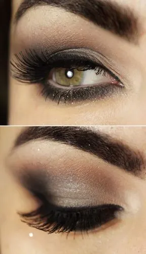 smokey eye look for #hazeleyes.