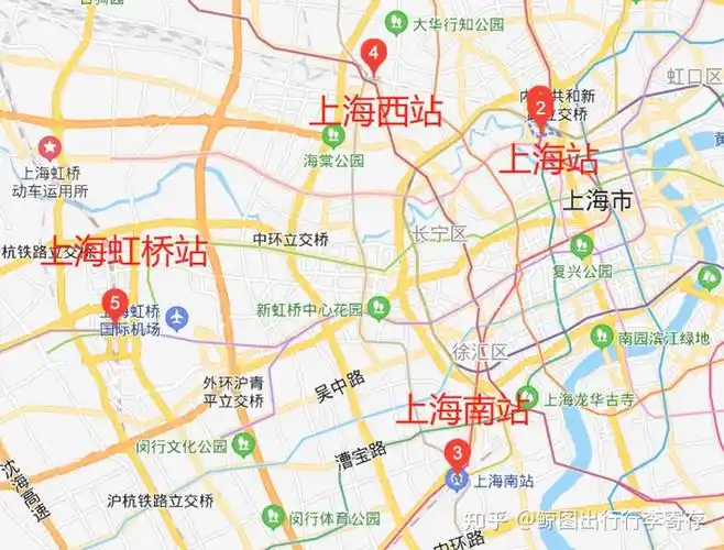 安亭西站,金山卫站等车站如今的上海南站,建成于2006年.