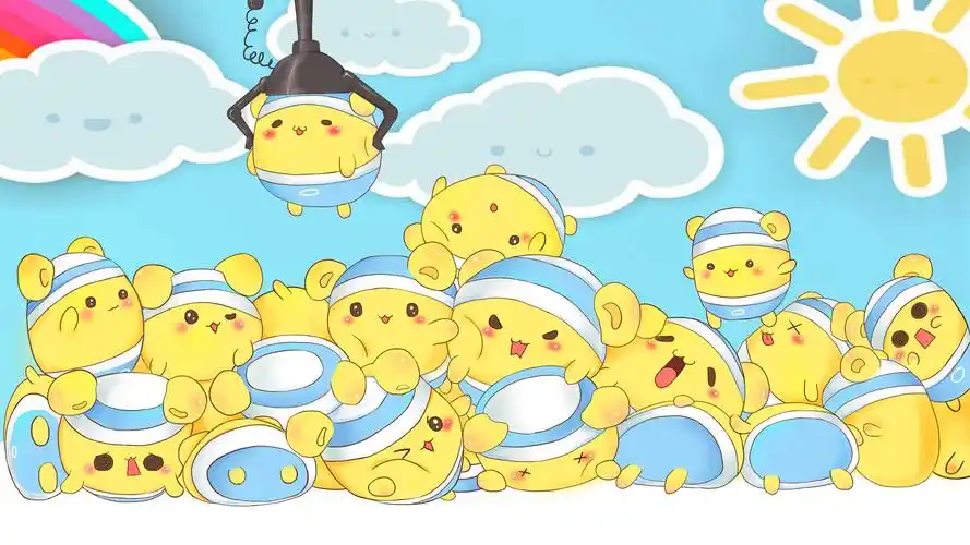 早安蛋蛋可爱呆萌卡通图片桌面壁纸高清大图预览1920x1080_卡通动漫