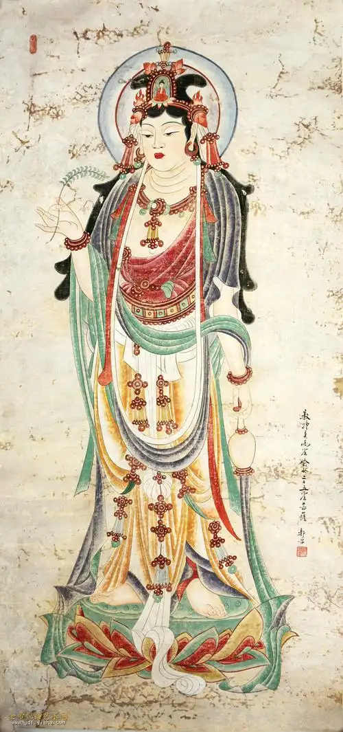 每周兿展第57期郭平的敦煌壁画临摹与创作