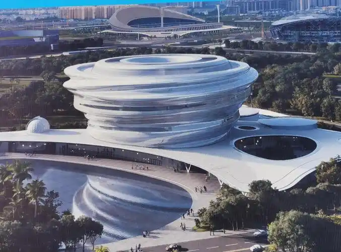 海南科技馆效果图.