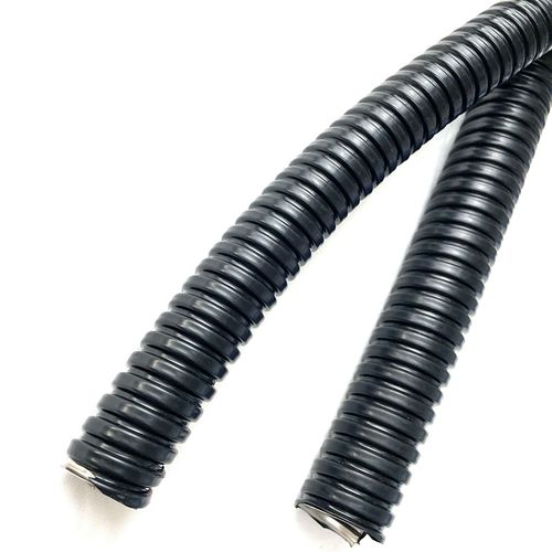 不锈钢包塑金属软管套管pvc黑色灰色防水穿线化工管道及配件