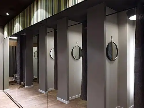 不同风格的试衣间 试衣间装修参考案例