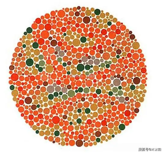 考驾照时的6张色觉检测图第5张图若看错驾照可能考不了