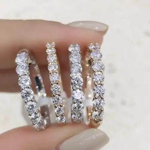 tiffany经典七钻排戒