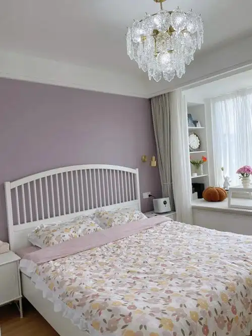 做了三室,所以卧室都不怎么大,就连我的主卧也只有11平左右90卧室的