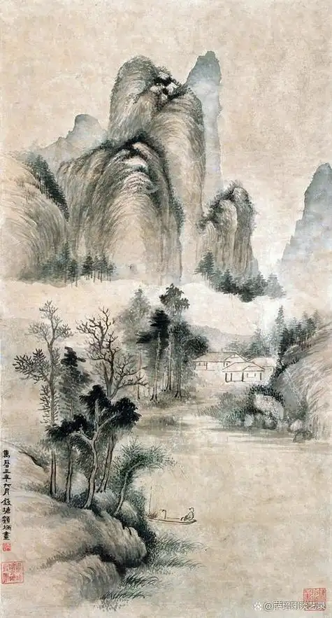 顾炳是明代画家,生活在万历年间,他是杭州人.