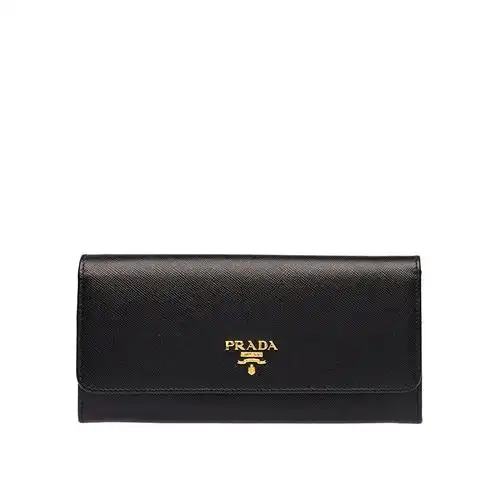 香港直邮prada普拉达黑色牛皮钱包女士1mh132-zlp-f061h钱包