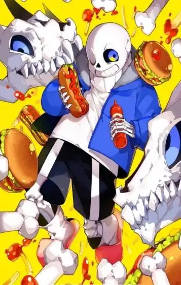 传说之下sans衫斯堆糖壁纸