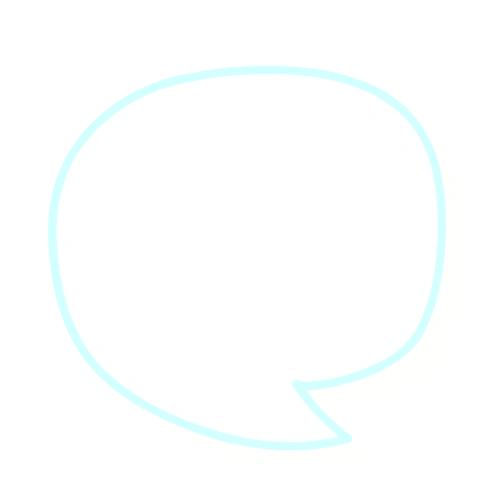 矢量卡通扁平化白色简约气泡