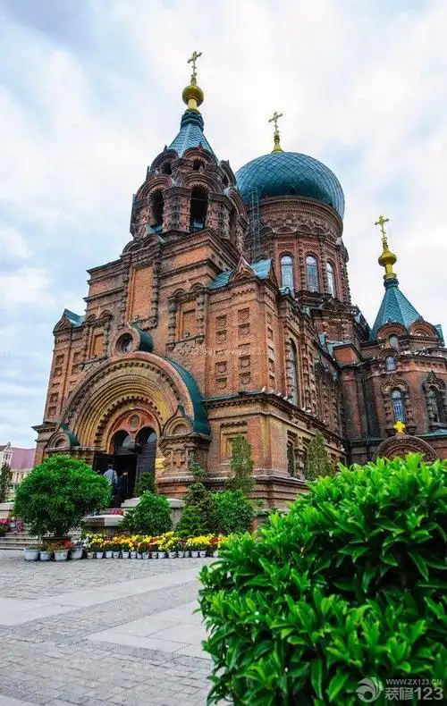 古典拜占庭式建筑风格效果图欣赏