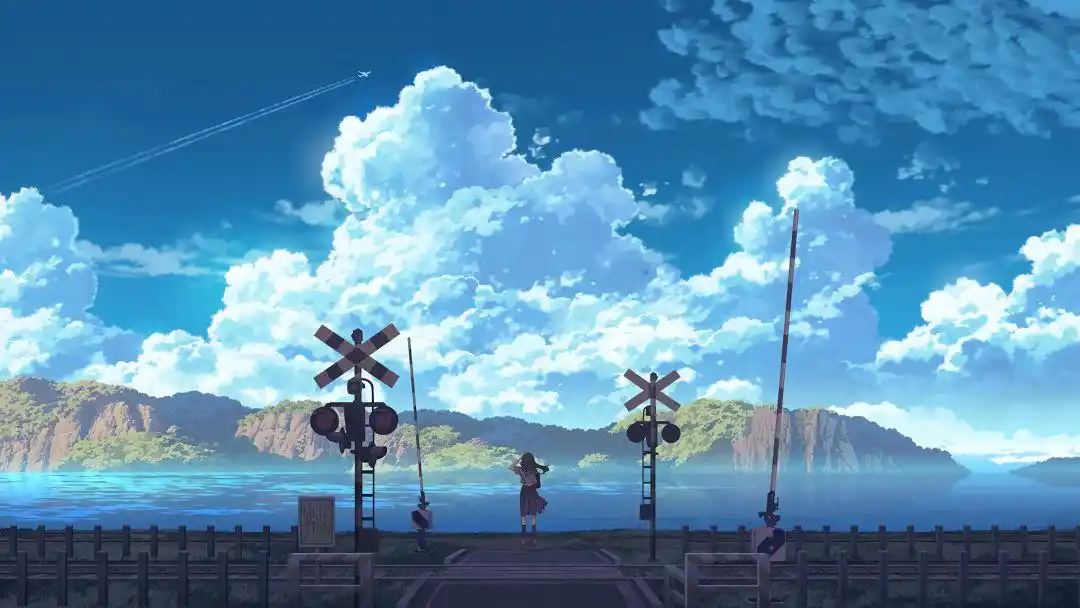 高清唯美清新动漫电脑壁纸