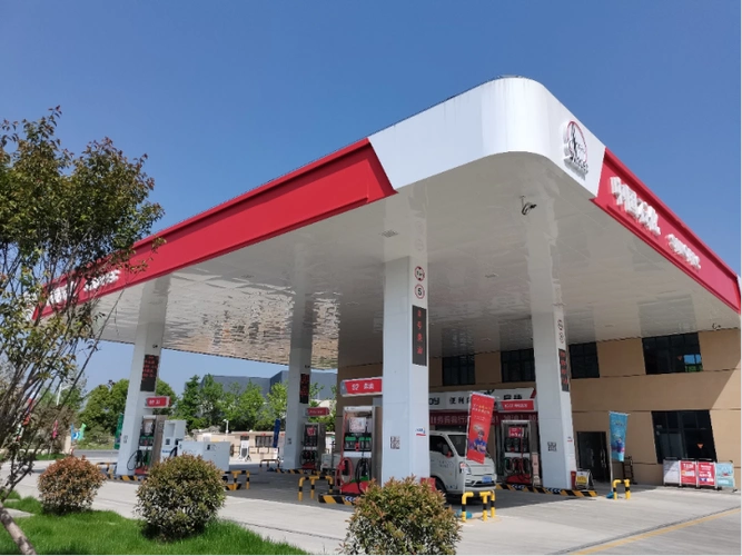 杭州这座中石化加油站加92汽油直降05元升