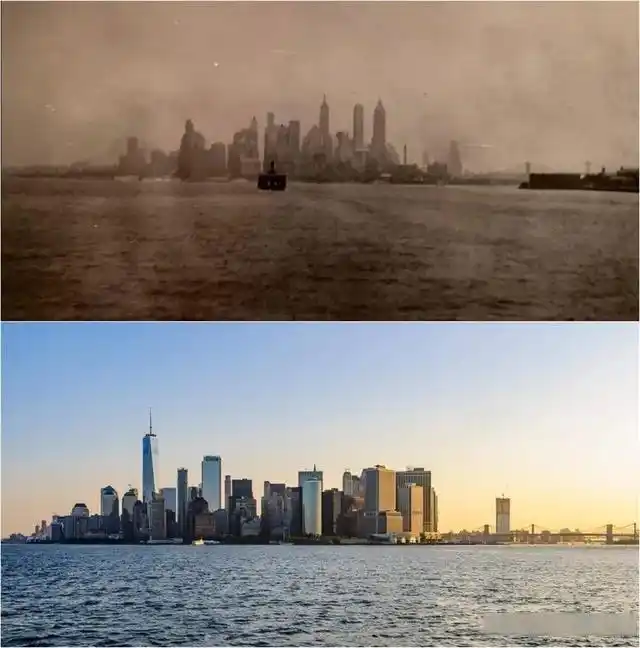 过去vs现在的对比图,让我们一同来感受时间的力量有多残酷