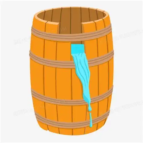 手绘卡通原木木桶效应免抠png图片素材免费下载_卡通png_2500*2500