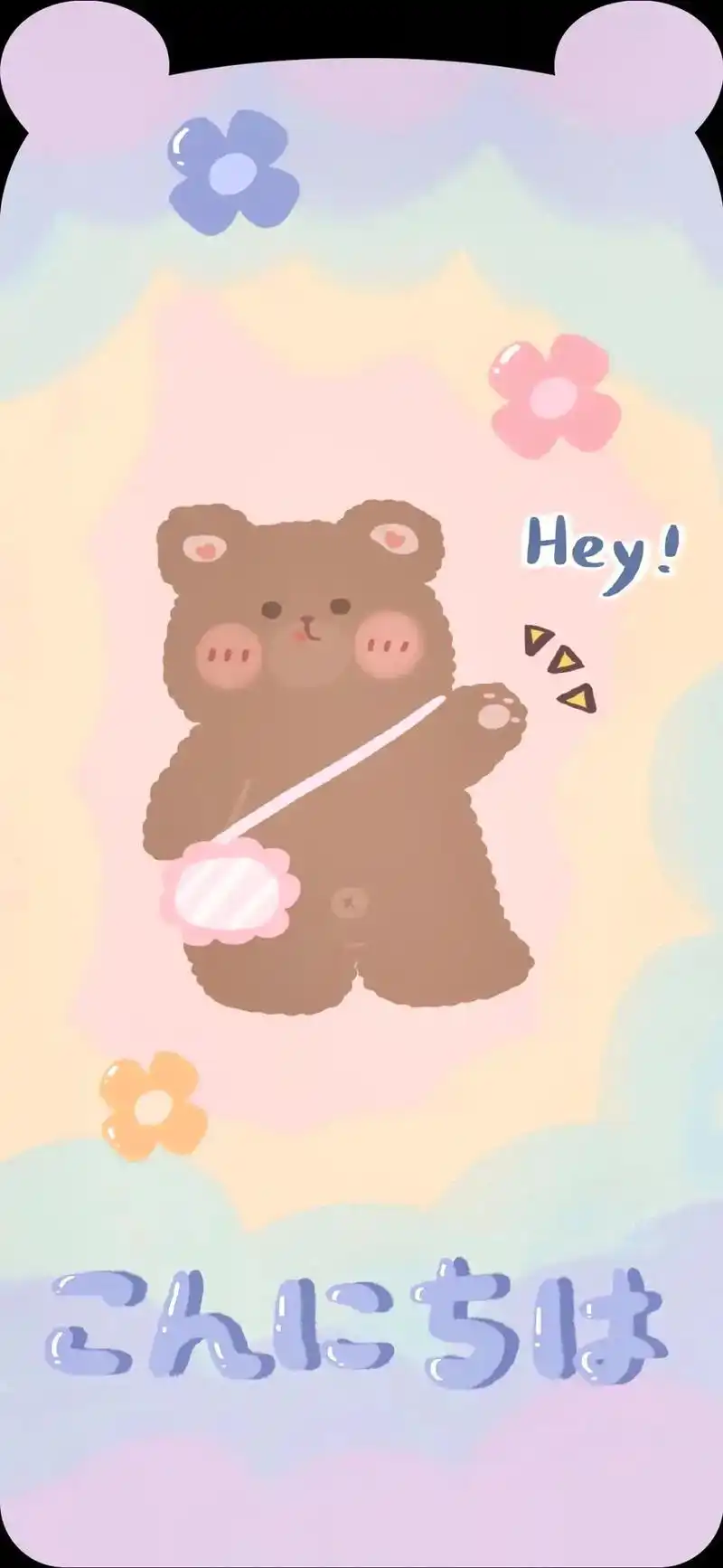 壁纸 #少女心壁纸 #可爱壁纸 苹果刘海壁纸 - 抖音