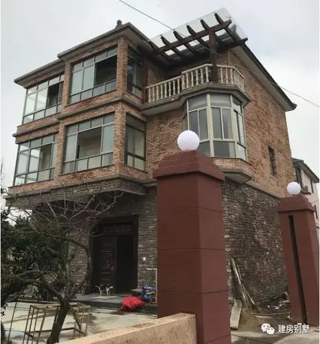 文化石外墙室内精装修,晒晒我的农村自建房,目前是村里最好的