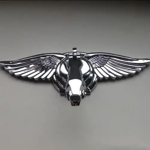 竞雄 捷豹飞鹰立标 汽车机盖车标 通用改装豪华装饰车标