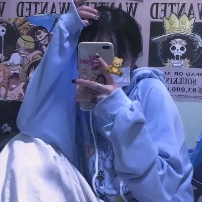 蓝色系风格女头/生活再糟糕也不_微信头像_我要个性网