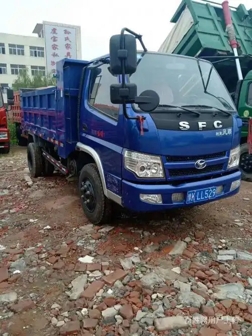 个人急售18年12个月时风风顺4米蓝牌自卸车