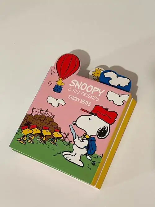 78有被可爱到史努比便签