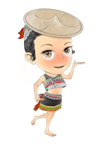 花腰傣卡通设定