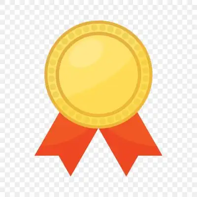 第一名奖牌矢量素材图卡通比赛奖品奖章矢量素材创意奖牌东京奥运会