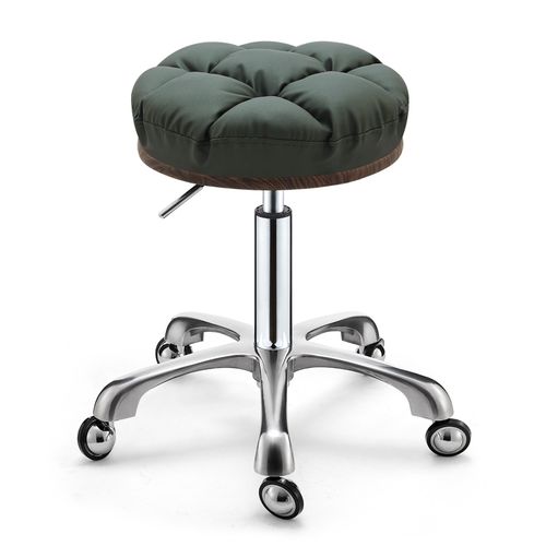 美容凳滑轮大工凳可升降理发店剪发椅子旋转升降美发美甲地球仪轮